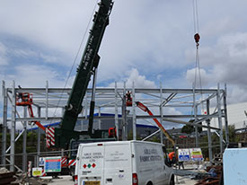 Able Steel Installation and On Site Works - Steel Erecting